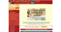 Desktop Screenshot of genealo.net